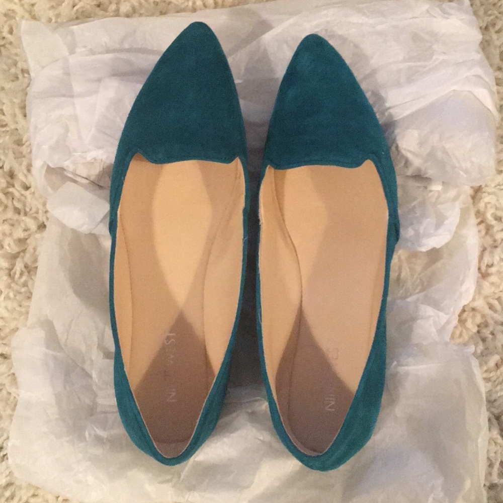 Nine West Blue/Green flat